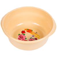 Таз 8л "Новинка" с ручками бежевый 03012 Таз 8л "Новинка" с ручками бежевый 03012