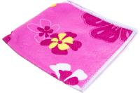 Салфетка д/уборки 30*30см с рисунком, микрофибра, розовый 310210
