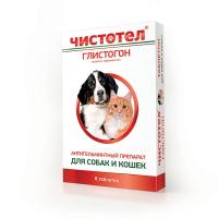Антигельминтик для кошек и собак Чистотел 6 таблеток(1таб*5 кг)/С101 Антигельминтик для кошек и собак Чистотел 6 таблеток(1таб*5 кг)/С101