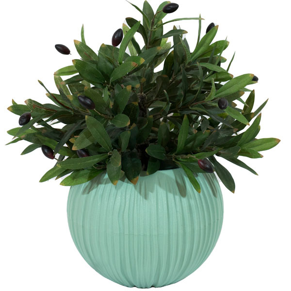 Кашпо Сфера 1,7л нефритовый КШ-9627