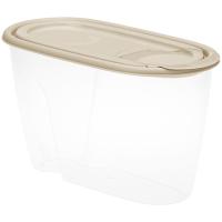 Емкость для сыпучих продуктов 0,9л латте  