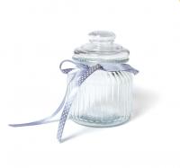 Банка стекляная  с крышкой 650мл "FLEUR"