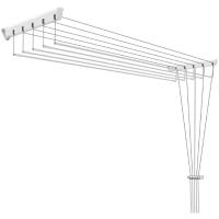 Сушилка д/белья настенная Березка 1,4м (5нитий) SNP140