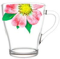 Кружка Живая природа Китайская Роза 250мл/1649-Д