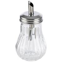 Сахарница DOLCE 200мл стекло с дозатором из нерж стали /48шт/103762/ Mallony