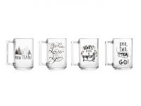 Кружка 320мл "ФИТНЕС"  ЧАЙ И КОФЕ микс LUMINARC Кружка 320мл "ФИТНЕС"  ЧАЙ И КОФЕ микс LUMINARC