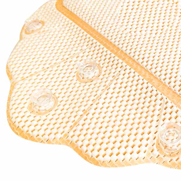 Подушка для ванной 33*33см "Лотос" с присосками ПВХ 6909