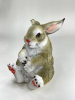 Зайка Cтепашка сидит (серый) L15W12,5H19  718185/F849 Зайка Cтепашка сидит (серый) L15W12,5H19  718185/F849