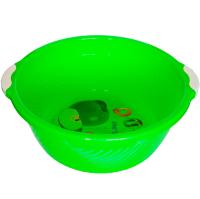 Таз 20л "Люкс" с ручками салатовый 03039 /10шт/Арз
