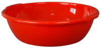 Таз 30л с ручками красный 03008