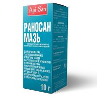 Раносан мазь от укусов, трещин, гнойных ран 10 гр Раносан мазь от укусов, трещин, гнойных ран 10 гр