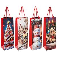 Пакет подарочный д/бутылки Сказка 110431 /Волшебная страна