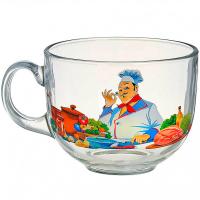 Кружка для бульона Шеф-повар 480мл/2027-Д Кружка для бульона Шеф-повар 480мл/2027-Д