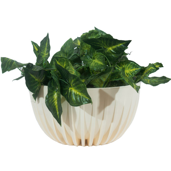 Кашпо-миска Сигма 7,9л ванильный СИМ30-31