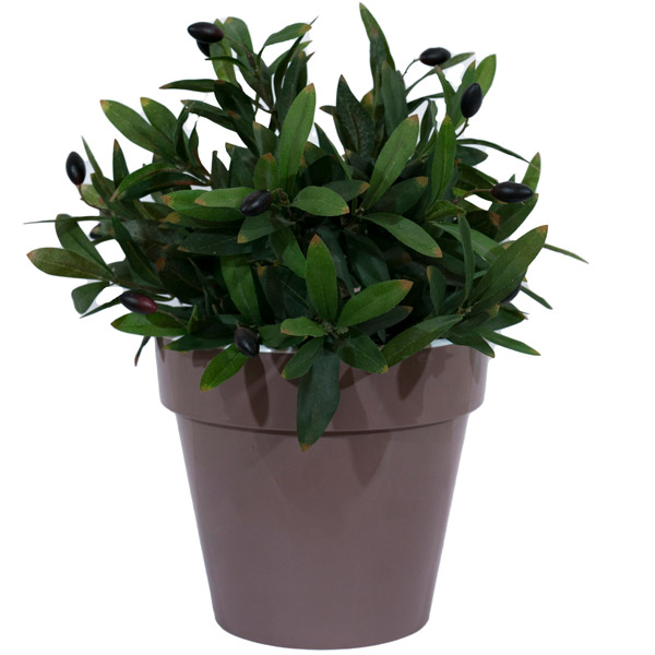 Кашпо Порто 3,5л мокко с вставкой /16шт/ДТ