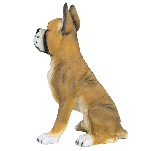 Щенок боксера с купированными ушами L24W22H36см 626210/F244