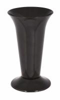 Вазон д/срезки 129*320мм с колышком черный М7551 /9шт/ Альтерн
