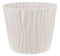Кашпо ВОЛНА 8л кремовый М3190