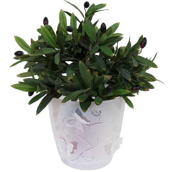 Кашпо для орхидей Бабочки 2,5л прозрачный PT1019