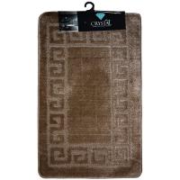 Комплект ковриков д/ванной и WC Афины 60*100/50*60 мокка МС2-601 /25шт/ My Crystal