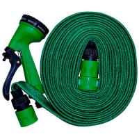 Полив Набор для полива PARK HL157 (шланг плоск.10м, соед.,пистолет, адаптер) 330095/24шт/