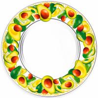 Тарелка сервировочная Авокадус/327/1-Д Тарелка сервировочная Авокадус/327/1-Д