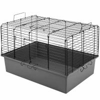 Клетка д/круп. грыз Дарэлл КРОЛИК 60 №2 складная 58*40*32,5см сер/черн/41612/Дарэлл
