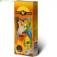 Лакомство для птиц Палочки Верные друзья для всех видов попугаев медовые 150 гр