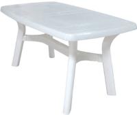 Стол садовый 1350*805*730 белый /05025 