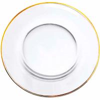 Тарелка сервировочная Золотая кайма /327/1-34