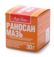 Раносан мазь от укусов, трещин, гнойных ран 30 гр Раносан мазь от укусов, трещин, гнойных ран 30 гр