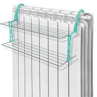 Сушилка д/белья на батарею 65*34*36,5см серый СБ6-65П/С /5шт