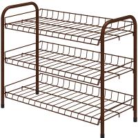 Этажерка д/обуви 3-х ярусная медный антик ЭТ5/А Этажерка д/обуви 3-х ярусная медный антик ЭТ5/А