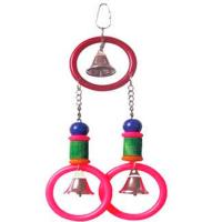 Игрушка Три Кольца для птиц  28см SF-3114  Игрушка Три Кольца для птиц  28см SF-3114