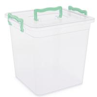 Контейнер д/хранения 12л квадрат. с ручками М5240 /8шт/Альтерн Контейнер д/хранения 12л квадрат. с ручками М5240 /8шт/Альтерн