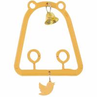 Игрушка д/птиц Качель с колокольчиком и подвесом/5029/Дарэлл