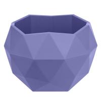 Кашпо Топаз 0,45л лавандовый КШ-9119