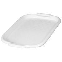 Поднос средний 34*49см белый/160112/Арз Поднос средний 34*49см белый/160112/Арз