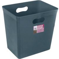 Контейнер д/мусора STOCKHOLM 20л вулканический базальт РТ6582 /5шт/ПТ