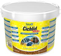 Корм для рыб Tetra Cichlid Stiks ведро 10 л палочки для цихлид и крупных рыб Корм для рыб Tetra Cichlid Stiks ведро 10 л палочки для цихлид и крупных рыб