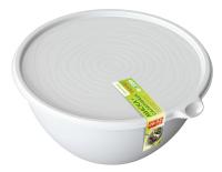 Миска-салатница Риччи набор 2шт(2л,3,2л) светло-серый С862СЕР Миска-салатница Риччи набор 2шт(2л,3,2л) светло-серый С862СЕР