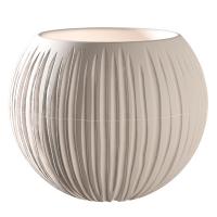 Кашпо Сфера 1,7л пудровый КШ-9522