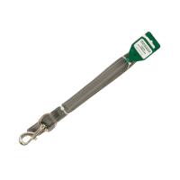 Поводок капрон 20мм*10м серый со светоотражающими полосами DONBARON