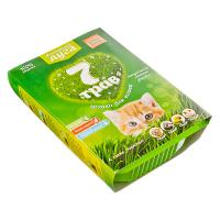 Травка д/кошек Альпийские луга 7 трав (лоток)/25шт/А202/Экопром