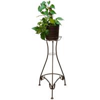 Подставка РЗДИ Напол высокая один горш антик графит 221 Подставка РЗДИ Напол высокая один горш антик графит 221 