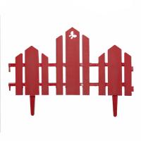 Забор Чудный сад терракотовый (0,19*1,7м, 5 секций)