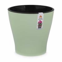 Кашпо Лея 3,6л оливковый с вставкой М8268 /20шт/ Альтерн