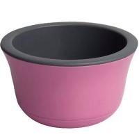 Кашпо Омега 5,3л вереск/антрацит ОМ26-30