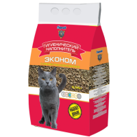 Наполнитель Барсик ЭКОНОМ с эффектом Комкования 4,54л Наполнитель Барсик ЭКОНОМ с эффектом Комкования 4,54л