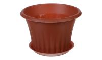 Кашпо КЭРОЛ 0,45л терракот М3153